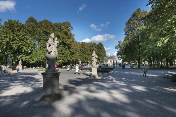 Пісковик скульптури в Саксонські сади, Варшава, Польща — стокове фото