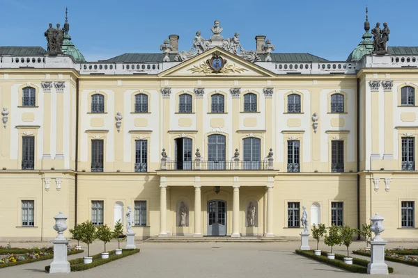 Fachada do Palácio Branicki em Bialystok, Polônia — Fotografia de Stock