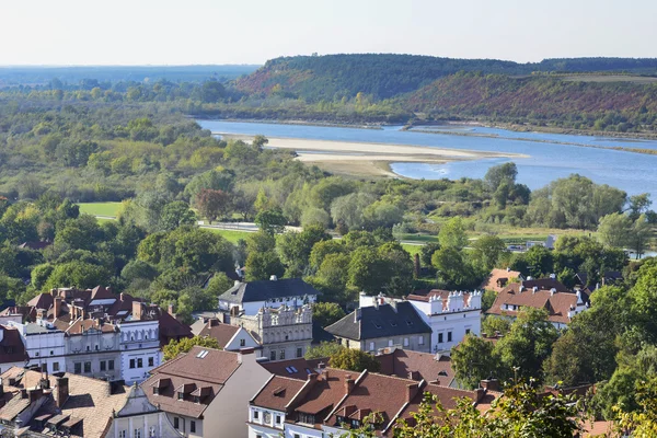 Fiume Vistola a Kazimierz Dolny, Polonia — Foto Stock