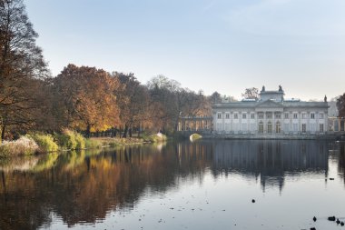 Palace Over Water Łazienki Parkı, Varşova, Polonya