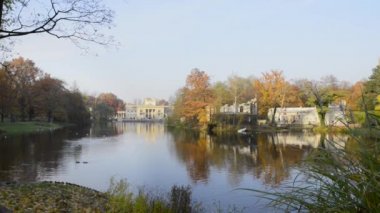 Su Łazienki Parkı, Varşova Kraliyet Sarayı Panoraması