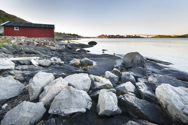 Hamnoy - Reine, Lofoty, Norwegia — Zdjęcie stockowe