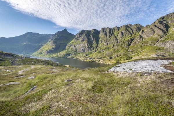 Paisaje de verano en las islas Lofoten —  Fotos de Stock