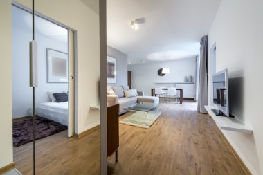 Modern Daire iç tasarım