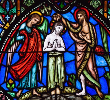 Saint John Baptist İsa'nın vaftiz