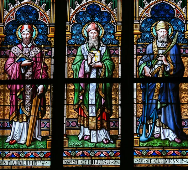 Saints Adalbert, Cyril and Clemens — Stock Photo, Image