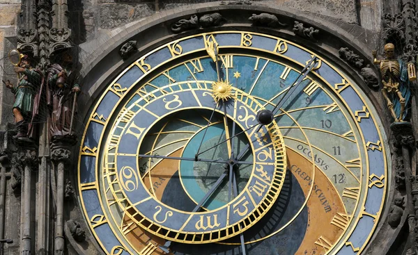 Orologio astronomico di Praga o orloj — Foto Stock