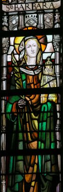 Vitray - Saint Barbara