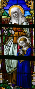 Vitray - Saint Ana ve Meryem