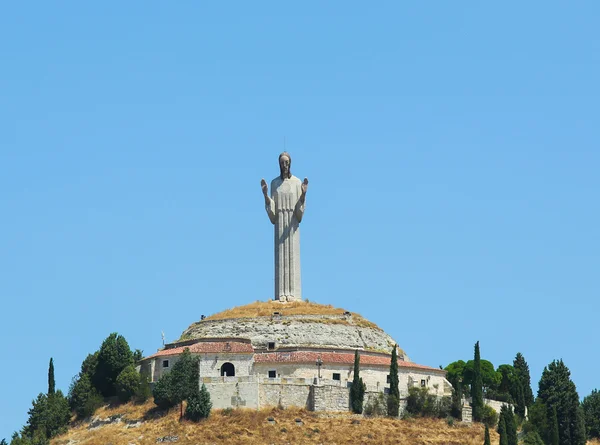 Cristo del Otero w Palencia, Hiszpania — Zdjęcie stockowe