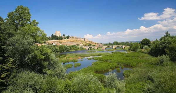 シウダード ロドリゴ - カスティーリャとアゲダ川のヘンリー二世の城 — ストック写真