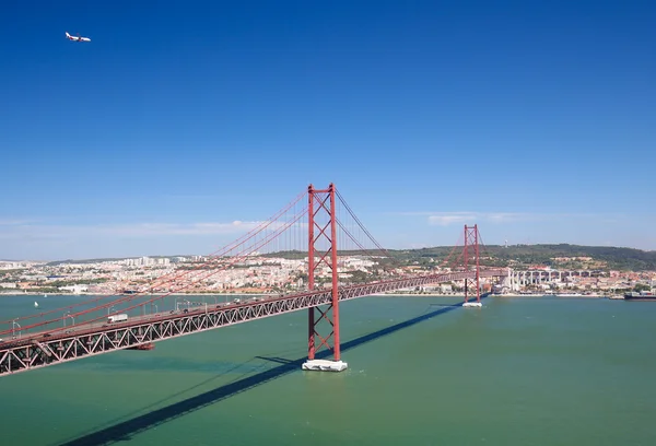 Ponte 25 de Abril in Lisbon, Portugal — Stock Photo, Image