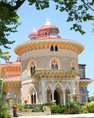 Monserrate Palace in Sintra, Portugal clipart