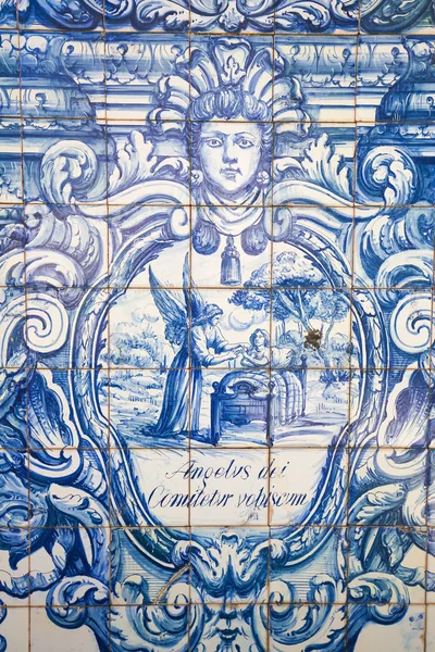Azulejo - Ángel de la guarda — Foto de Stock