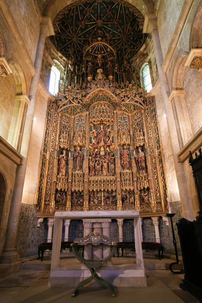 15th century retable in Coimbra Old Cathedral or Se Velha — Stock Photo, Image