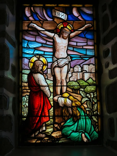 Jesus am Kreuz — Stockfoto