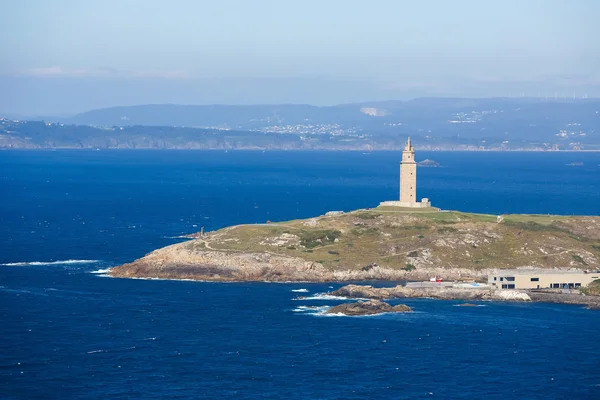 Coruña - wieża Herkulesa — Zdjęcie stockowe