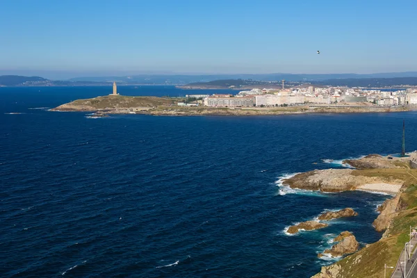 A Coruña - Herkulestornet — Stockfoto