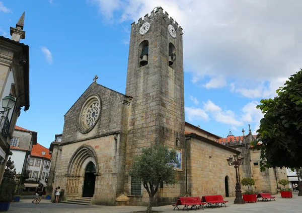 Igreja matriz ponte de Lima térképén — Stock Fotó