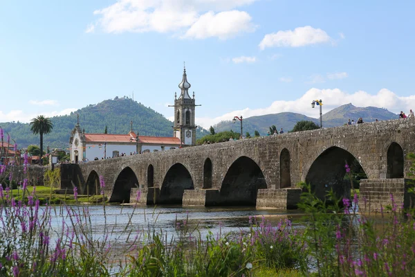 Ponte de Lima térképén — Stock Fotó