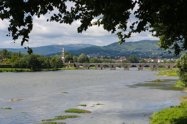 Ponte de Lima térképén — Stock Fotó