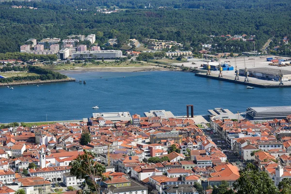 Viana do Castelo térképén — Stock Fotó