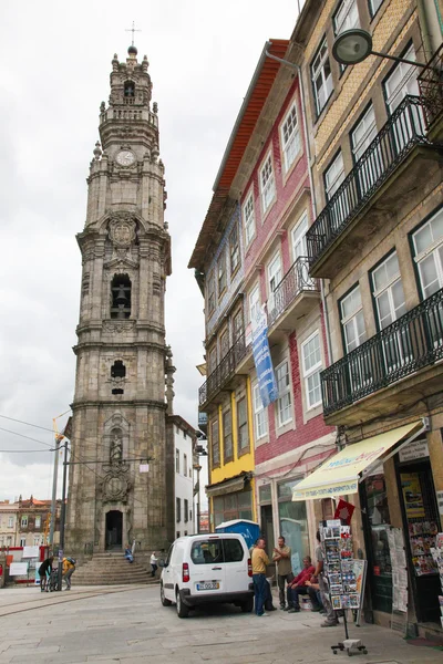 Igreja Clerigos no Porto, Portugal — Fotografia de Stock