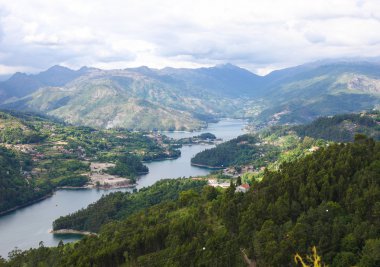 Peneda Geres milli park bölgesinde Norte, Portekiz