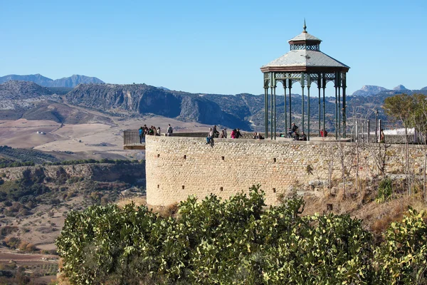 El Tajo kaňonu, Ronda, Andalusie, Španělsko — Stock fotografie