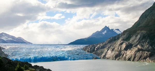 Glaciären i Torres del Paine National Park i Patagonien, Chile — Stockfoto