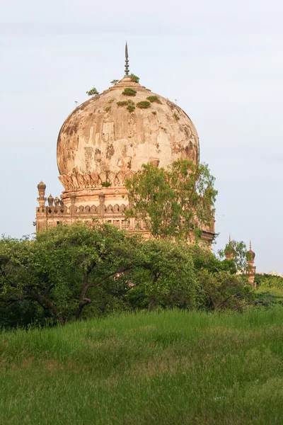 Qutb Shahi Tombs in Hyderabad, India — Stock Photo, Image