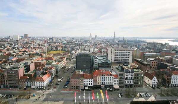 Panorama su Anversa, Belgio — Foto Stock