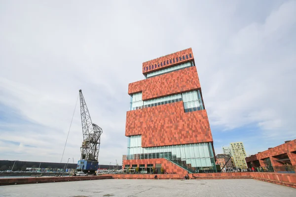 Museum på ström (Mas) i Antwerpen, Belgium — Stockfoto