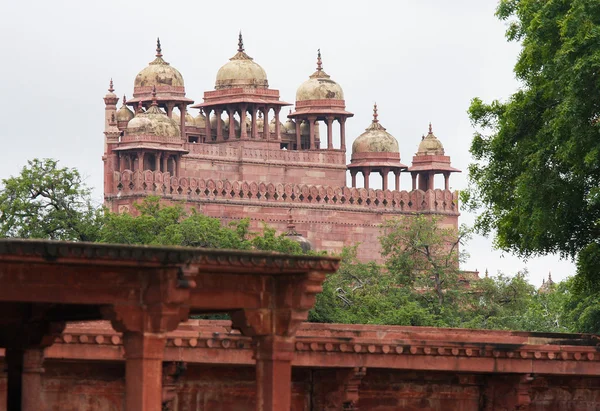 Mesquita de Jama Masjid em Fatehpur Sikri em Agra, Uttar Pradesh, Ind — Fotografia de Stock