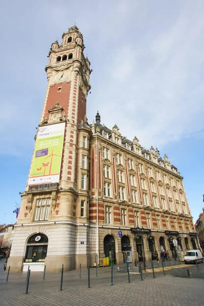 Chambre de commerce in lille, Frankrijk — Stockfoto