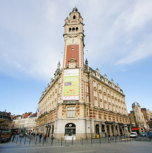Chambre de commerce in Lille, France — Stock Photo, Image