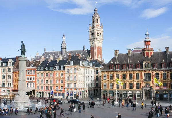 Merkezi yerde genel de Gaulle Lille, Fransa. — Stok fotoğraf