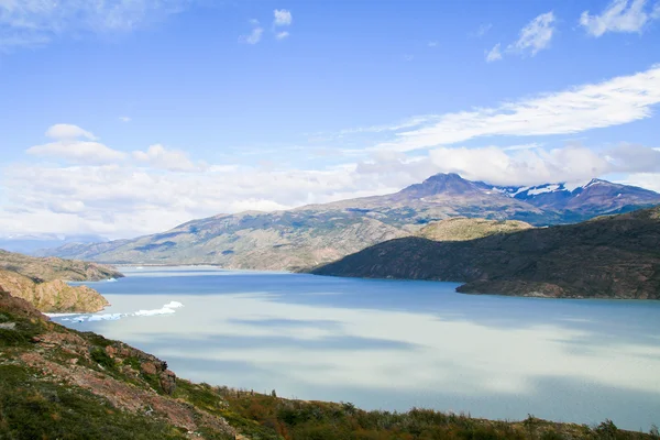 Torres del Paine nationalpark i Patagonien, Chile — Stockfoto