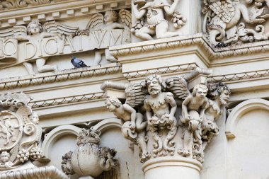 Santa Croce Barok kilise Lecce