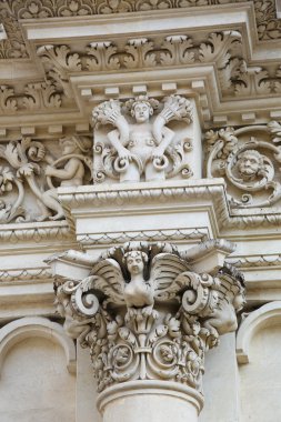 Santa Croce Barok kilise Lecce