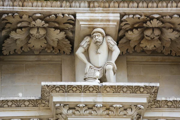 Santa Croce Barok kilise Lecce — Stok fotoğraf