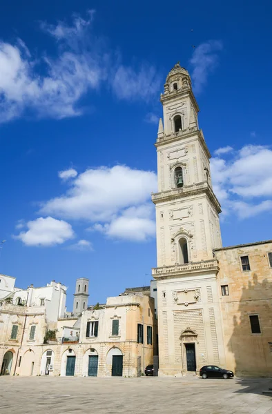 Cathedral of the Assumption of the Virgin Mary in Lecce, Italy — Stock Photo, Image