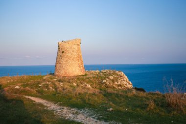 Torre Sant Emiliano Otranto, Lecce, Apulia, Ita ilinin yakınındaki