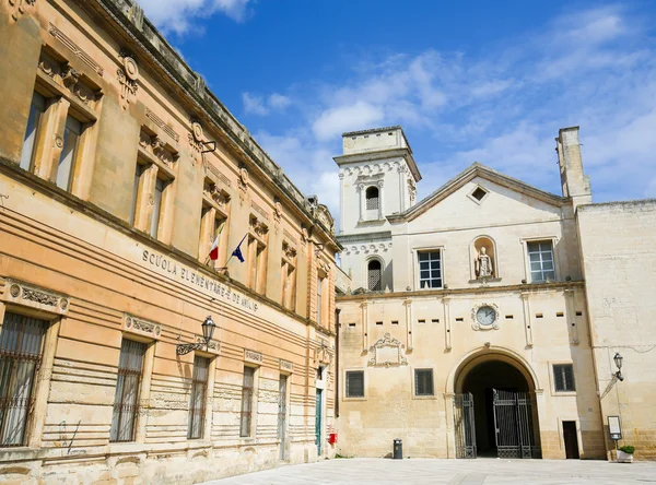 Kilise Saint John Evangelist, Lecce Merkezi, Pugl — Stok fotoğraf