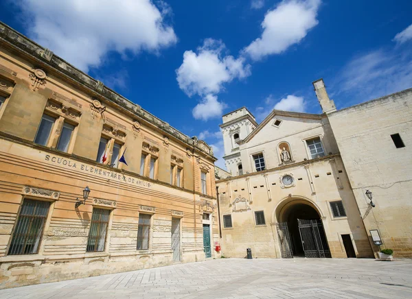 Kerk van Sint Johannes de Evangelist in de centrum van Lecce, Pugl — Stockfoto