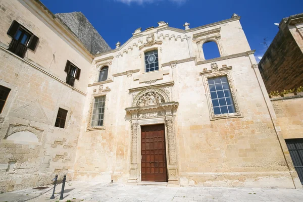 Chiesa di Santa Maria degli Angeli a Lecce, Puglia, Italia — Foto Stock