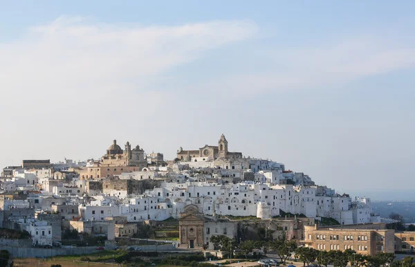 Ostuni, puglia, İtalya Merkezi'nde görüntülemek — Stok fotoğraf