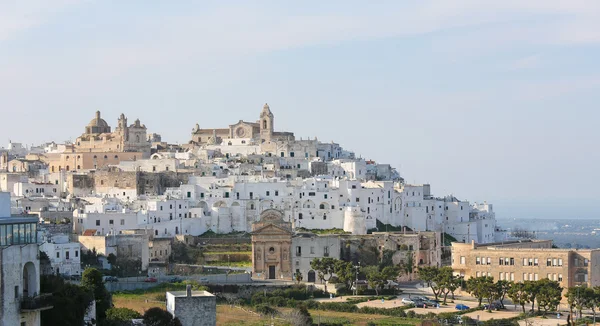 Ostuni, puglia, İtalya Merkezi'nde görüntülemek — Stok fotoğraf