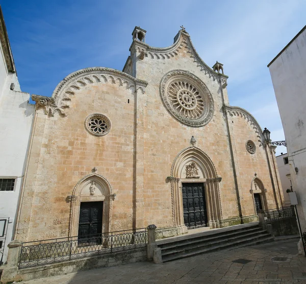 Catedral de Ostuni, Puglia, Italia . — Foto de Stock