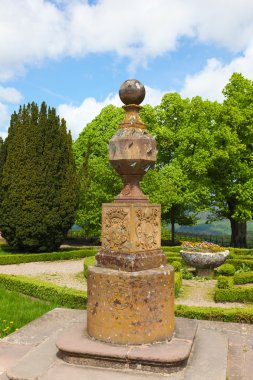 Mont Saint-Odile Vosges Dağları Alsace, Fransa'nda